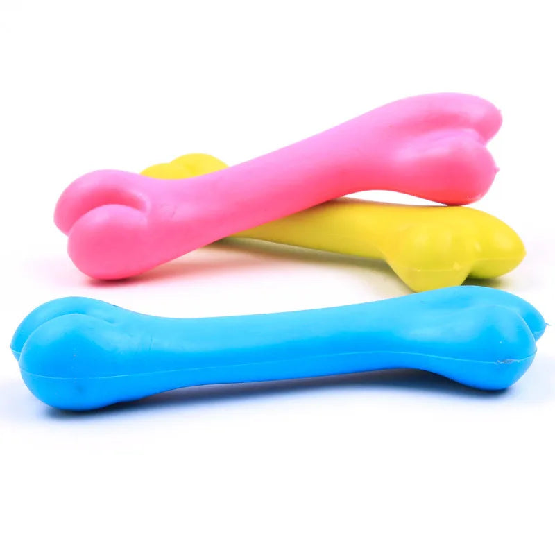 Durable Rubber Chew Toy for Small Dogs