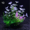 Plantes artificielles pour aquarium assorties