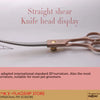 Professional 3-Piece Dog Grooming Scissors Set — Straight, Thinning & Curved
