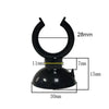 Saugnapf-Halter für Aquarium-Luftschläuche (5er-Pack)