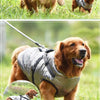 Winter Waterproof Dog Harness Jacket for Large Breeds