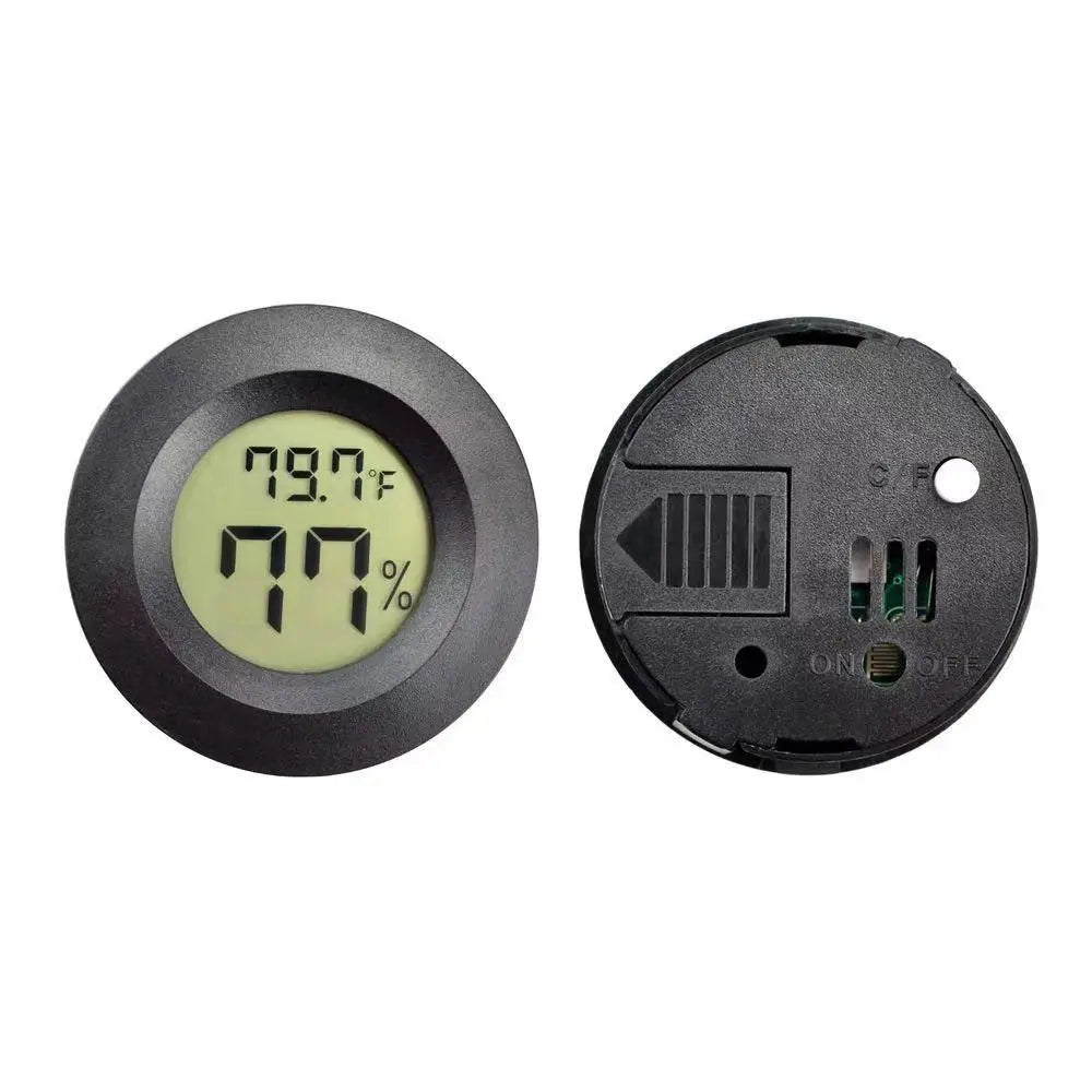Digital Thermometer and Hygrometer for Reptile Terrariums