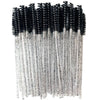 Disposable Eyelash Brushes (50-Pack) — Mascara Wand & Eyebrow Grooming Spoolies