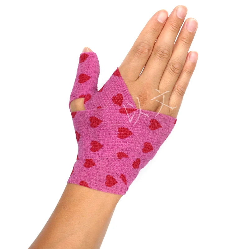 Self-Adhesive Elastic Bandage with Fun Prints (4.8m)