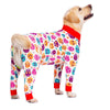 Soft Cotton Dog Pajamas Jumpsuit for Medium & Large Dogs