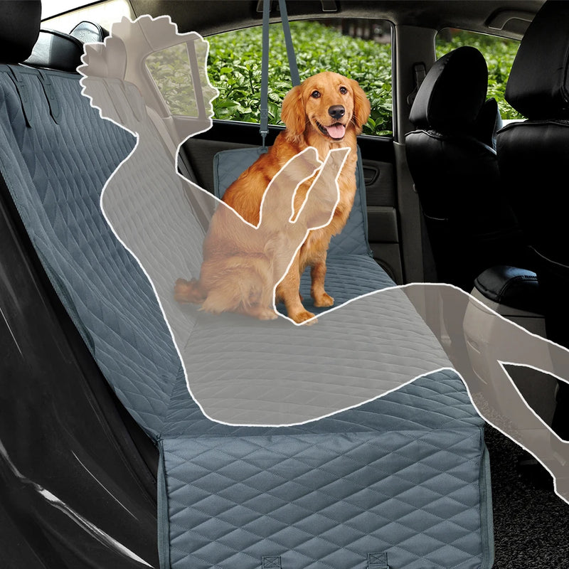 Petravel Dog Car Seat Cover Waterproof Back Seat Protector