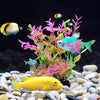 Plantes artificielles pour aquarium assorties