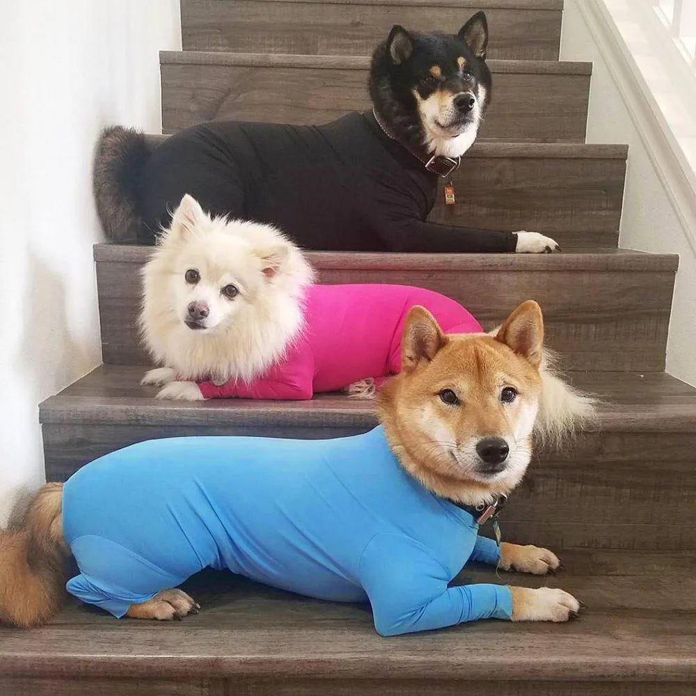 4-Leg Dog Recovery & Anxiety Calming Onesie