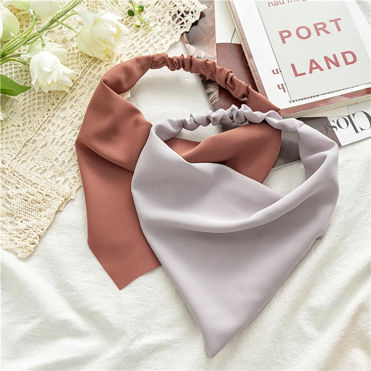 Bohemian Paisley Print Triangle Head Scarf