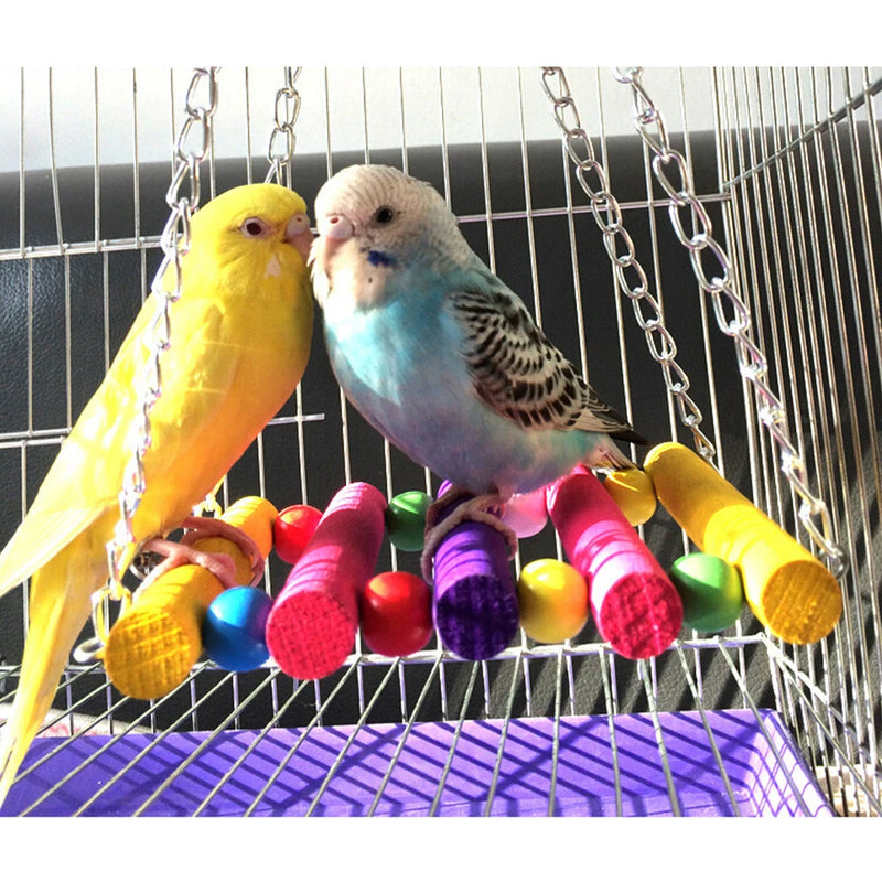 Bird Toy Hanging Swing for Parrots and Cockatiels