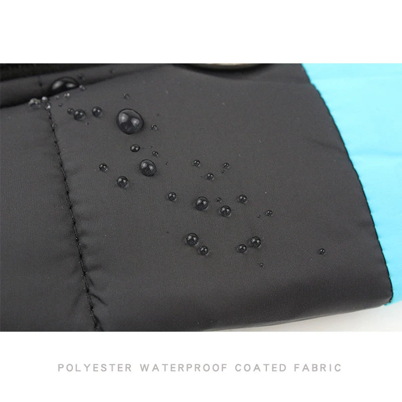 Chaleco impermeable acolchado para perro