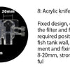 Edelstahl-Aquarienfilter-Verbindungsset