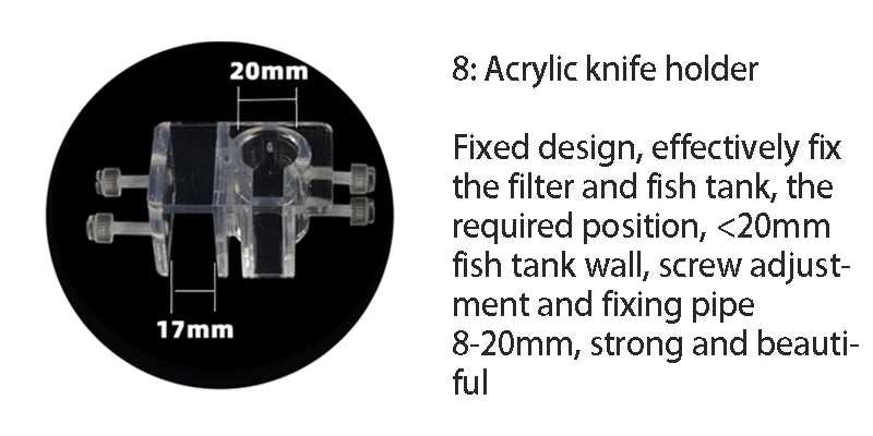 Edelstahl-Aquarienfilter-Verbindungsset
