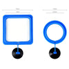 Aquarium Feeding Ring - Square or Round, Prevent Floating