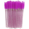 Disposable Eyelash Brushes (50-Pack) — Mascara Wand & Eyebrow Grooming Spoolies