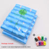 Paw Print Dog Poop Bags with Dispenser