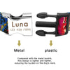 Personalisierte Nylon-Hundehalsband mit graviertem ID-Plättchen