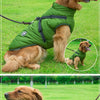 Winter Waterproof Dog Harness Jacket for Large Breeds