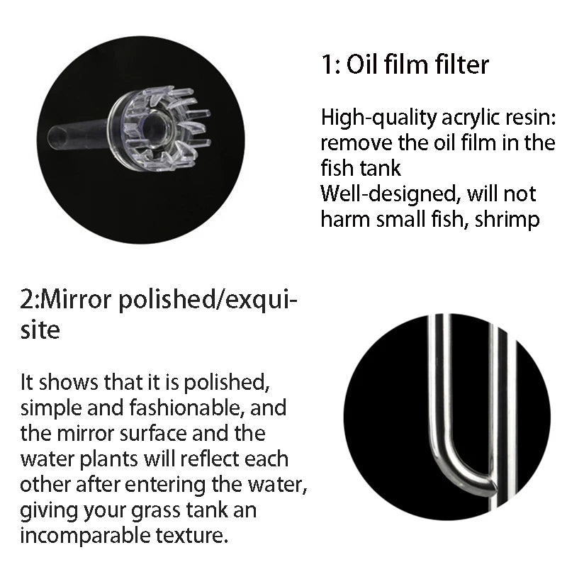 Edelstahl-Aquarienfilter-Verbindungsset