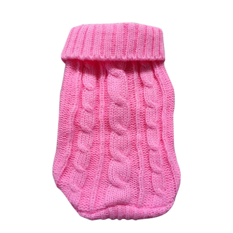 Knitted Winter Sweater for Dogs and Cats
