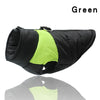 Chaleco impermeable acolchado para perro