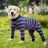 Soft Cotton Dog Pajamas Jumpsuit for Medium & Large Dogs