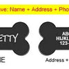 Personalized Stainless Steel Pet ID Tag