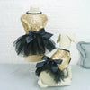 Sparkling Sequin Tutu Dress for Small Dogs with Bowknot