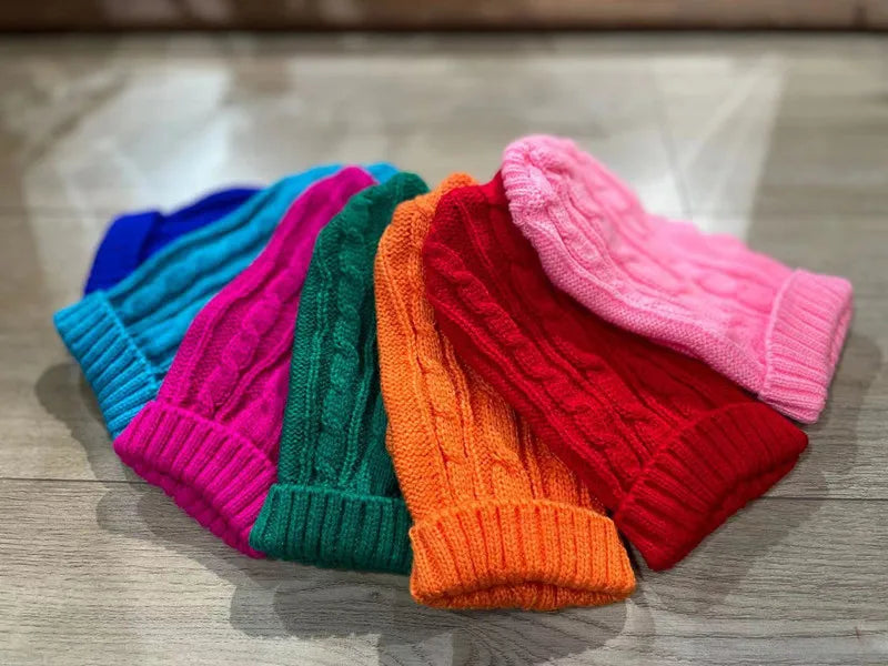 Knitted Winter Sweater for Dogs and Cats