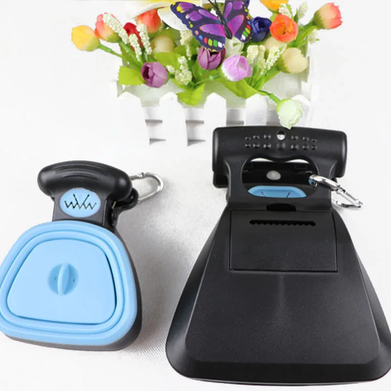 Foldable Dog Pooper Scooper with Decomposable Bags