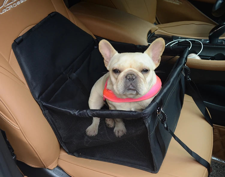 Asiento Compacto para Mascotas en el Coche y Hamaca de Viaje