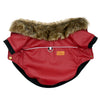 Classic PU Leather Dog Jacket for Small and Medium Breeds