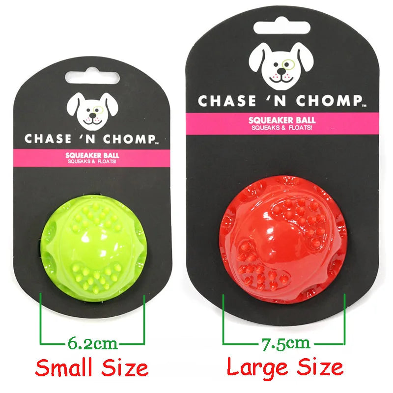 Interactive Squeaky Bouncing Ball for Dogs