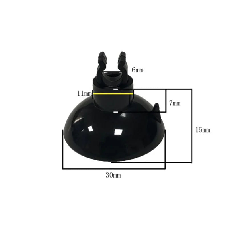 Saugnapf-Halter für Aquarium-Luftschläuche (5er-Pack)