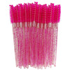 Disposable Eyelash Brushes (50-Pack) — Mascara Wand & Eyebrow Grooming Spoolies