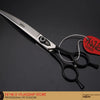 Professional 3-Piece Dog Grooming Scissors Set — Straight, Thinning & Curved