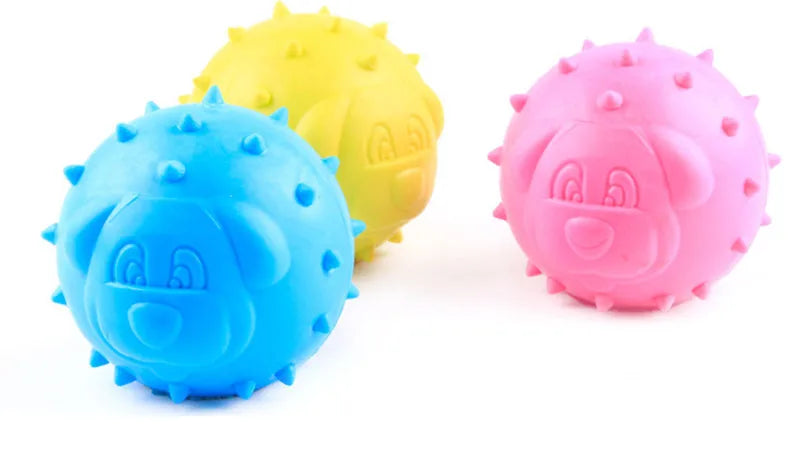 Durable Rubber Chew Toy for Small Dogs