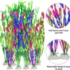 Artificial Aquarium Plants with Ceramic Base