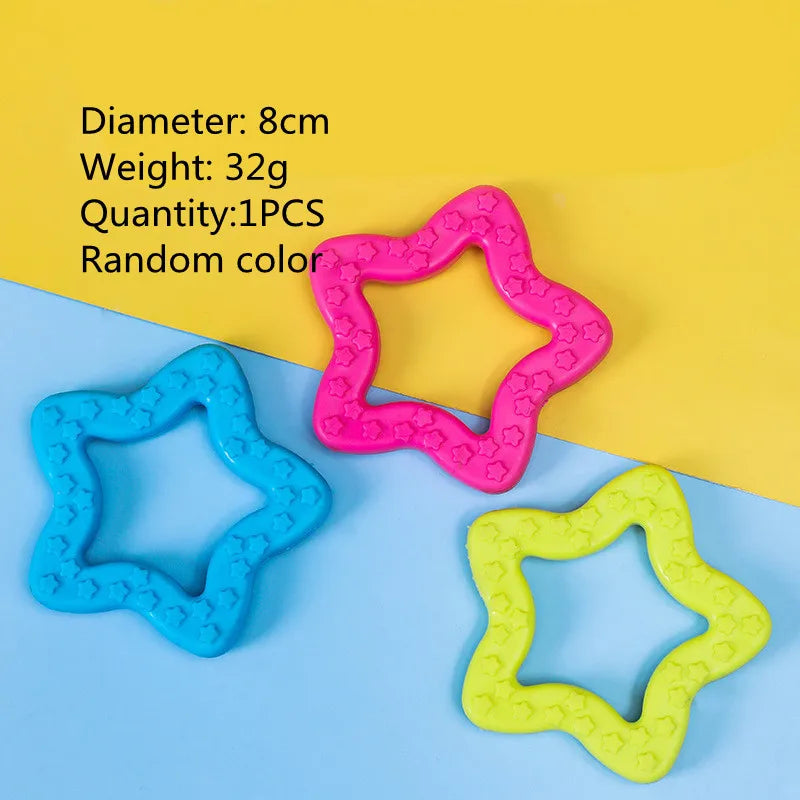 Durable Rubber Chew Toy for Small Dogs