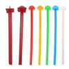 Plastic Bird Cage Perch Stands for Small Birds (5-Pack)