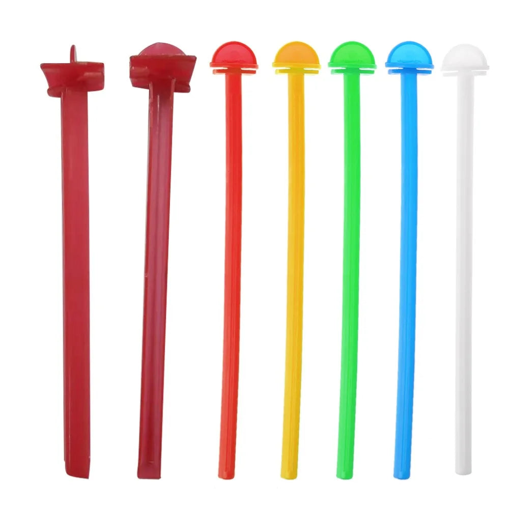 Plastic Bird Cage Perch Stands for Small Birds (5-Pack)