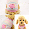 Cozy Flannel Dog Vest for Small Pets
