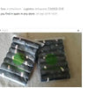 Paw Print Dog Poop Bags with Dispenser