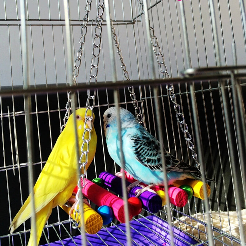 Bird Toy Hanging Swing for Parrots and Cockatiels