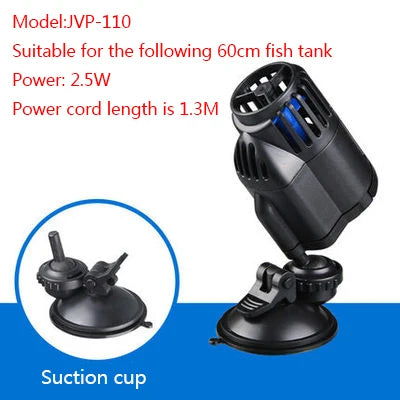 Aquarium Wave Maker with Suction Cup Mount for Water Circulation and Aeration
