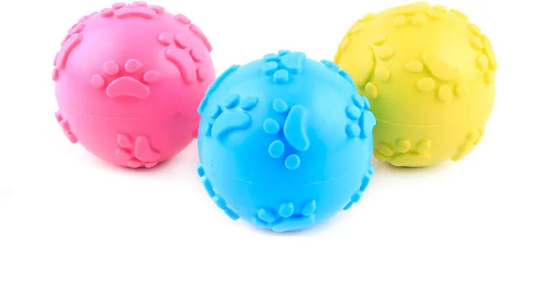 Durable Rubber Chew Toy for Small Dogs
