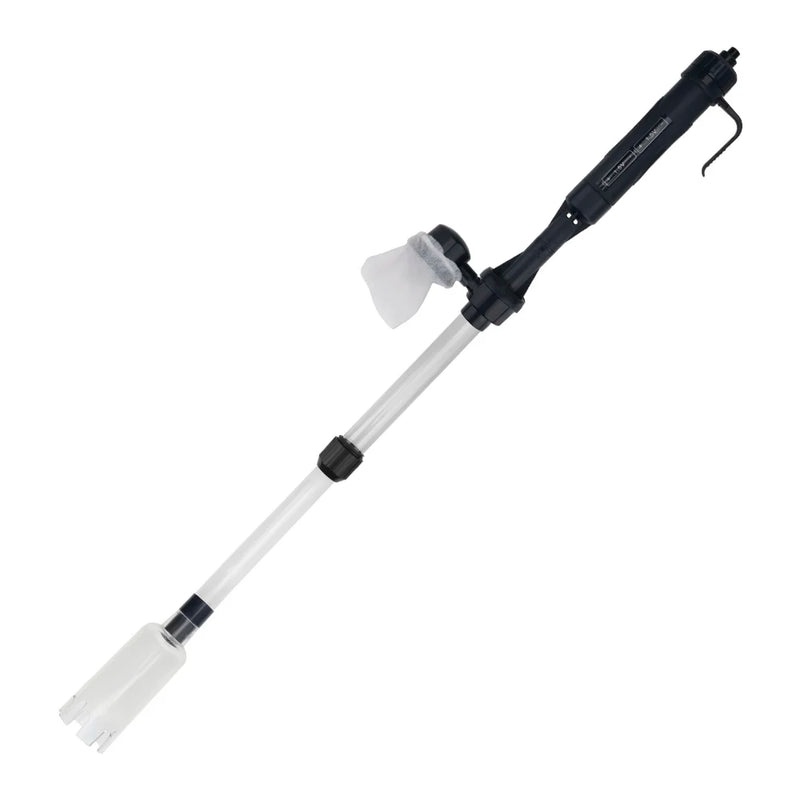 Aspirateur à Graviers et Changeur d'Eau pour Aquarium sur Piles