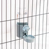 Käfigmontierter Futterspender und Trinkflaschen-Set für Haustiere