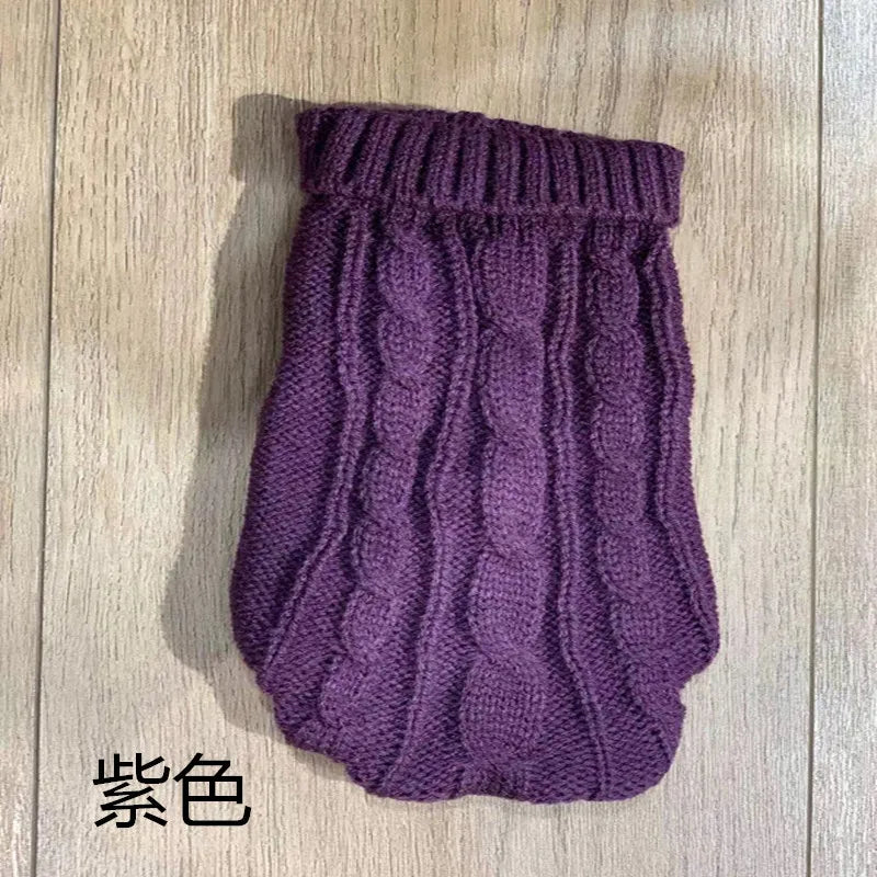 Knitted Winter Sweater for Dogs and Cats