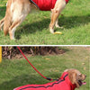 Waterproof Large Dog Coat with Padded Fleece Reflective Jacket
